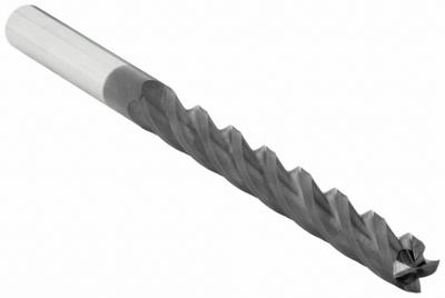 APPROVED VENDOR Square End Mill: Carbide, AlTiN Coated, 4 Flute, 3/4" Mill Dia, 5" LOC - General Purpose Carbide Square End Mills