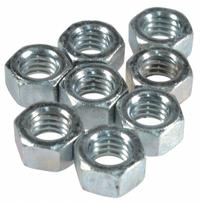 DAYTON Hex Nut,3/8-16 Zp: For 4ZA49A/4ZA51A, 8 PK (MPN PP60221G)