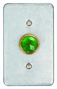 APPLETON ELECTRIC Weatherproof Cover: Steel, FD/FS, Pilot Lamps, 1 Gangs, 4 9/16 in Overall Ht (MPN FSK-1JG). Key specifications — Brand: APPLETON ELECTRIC; Color: Green; Compatible with Product Type: Pilot Lamps; Compatible with Series: FD; Mounting Orientation: Horizontal or Vertical.