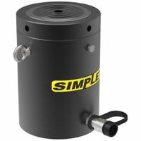 SIMPLEX Lock Nut Hydraulic Ram: 160 ton Nominal Capacity, 6 in Nominal Stroke Lg, 31.16 sq in, RCL (MPN RCL1506). Key specifications — attr1108313: RCL; attr96792: 31.16 sq in; attr98878: SIMPLEX.