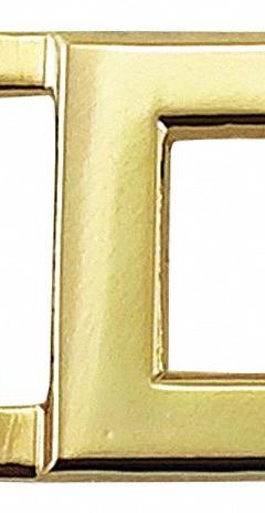 HEROS PRIDE Metal Rank Insignia: F.D., 1/2 in, Gold, Metal, Clutch Pin, Rank Insignia, 1 PR (MPN 4332G). Key specifications — attr1074238: Clutch Pin; attr188498: 1/2 in; attr188499: Gold; attr188500: Metal; attr188503: F.D.; attr193746: HEROS PRIDE.