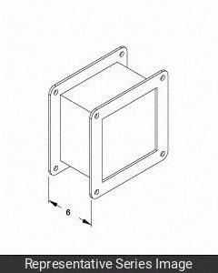 HAMMOND MANUFACTURING Wireway Nipple: 8 in Wd, 4 in_6 in Ht, 6 in Lg, 8 in Ht, Stainless Steel (MPN 1487EM6SS). Key specifications — Brand: HAMMOND MANUFACTURING; Material: Stainless Steel.