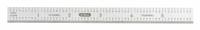 GENERAL TOOLS Steel Rule: CF649MD, 6 in / 150 mm, 0.5 mm/1/100 in, Chrome, Black, Flex, Satin, Pouch. Key specifications — attr939978: 1/100 in; attr944136: Pouch; attr934745: GENERAL TOOLS; attr944509: Chrome; attr939993: Decimal; attr986193: Etched.
