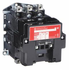 SQUARE D Lighting Magnetic Contactor: 3 Poles, 277V AC, 100 A (MPN 8903SQO2V04). Key specifications — attr948947: SQUARE D.