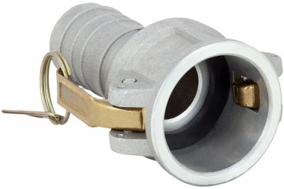 APPROVED VENDOR Cam and Groove Coupling: 1 1/2 in Coupling Size, 1 1/2 in Hose Fitting Size - Type C Aluminum Cam & Groove Fittings