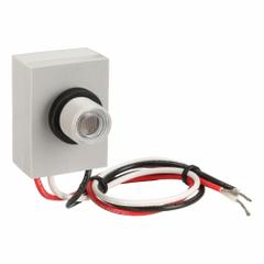 INTERMATIC Photocontrol: Flush In-Post Photocell Mounting, 3/8 in Stem Dia, SPST, 120V AC, 120V AC (MPN K4021C). Key specifications — attr211224: INTERMATIC; attr1072315: Lock Nut.