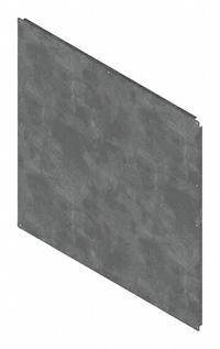 HOFFMAN Interior Panel: Back Panel Panel, 57 in Overall Ht, 45 in Overall Wd, Steel, Galvanized (MPN A60P48G). Key specifications — Panel Style: Back Panel; Brand: HOFFMAN; Finish: Galvanized; Manufacturer Part Number: A60P48G; Material: Steel.