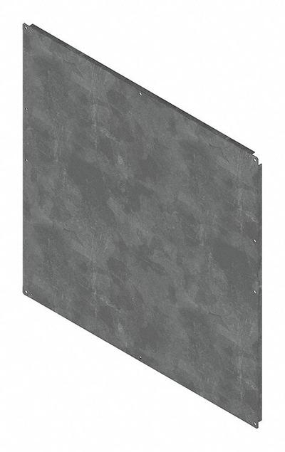 HOFFMAN Interior Panel: Back Panel Panel, 57 in Overall Ht, 45 in Overall Wd, Steel - Interior Mounting Panels