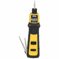 KLEIN TOOLS Punch Down Tool: 66/110, Reversible/Terminate/Cut, Blade/Built-In Hook/Spudger/Tool (MPN VDV427-300). Key specifications — attr510658: 66; 110; attr511270: Terminate/Cut; attr511274: Built-In Hook/Spudger; attr511277: Punch Down Tool; attr511272: Cushion; attr511279: Punch Data Cables; attr542228: Bayonet Style.