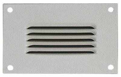 RITTAL Louvered Vent Kit: Louver Plate Kit, Carbon Steel, 4.33 in Overall Ht - Louver Plate Kits