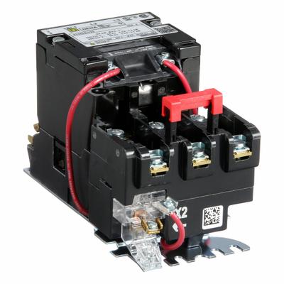 SQUARE D Magnetic Motor Starter: Non-Reversing, 3 Poles, NEMA Size 0, 18 A - Non-Reversing Starters with Thermal Overloads