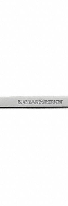 GEARWRENCH Combination Wrench: Alloy Steel, Chrome, 5/16 in Head Size, 5 1/2 in Overall Lg, Std (MPN 81769). Key specifications — attr309539: 5/16 in; attr309567: Yes; attr324930: GEARWRENCH.