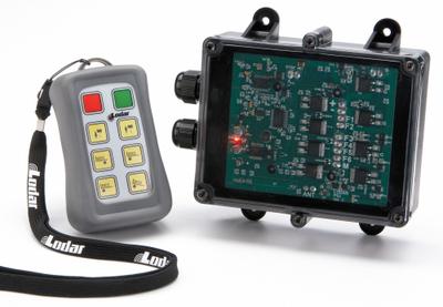 LODAR Wireless Winch Remote Control: 24 V DC Max Input Volt - Remote Control Systems for Winches