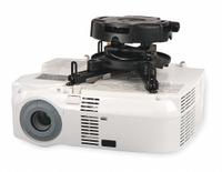 PEERLESS Ceiling Projector Mount: Ceiling, Tilting, Matte, White, For Projectors, PRG-UNV. Key specifications — Manufacturer Part Number: PRG-UNV; Finish: Matte; Includes: Universal Adapter Plate; Includes Mounting Hardware: Yes; Material: Steel; Mounting Location: Ceiling; Brand: PEERLESS; Color: White.