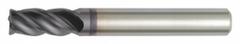WIDIA HANITA Corner Chamfer End Mill: Carbide, AlTiN Coated, 4 Flute, 10 mm Mill Dia, 22 mm LOC (MPN 477710004LT)