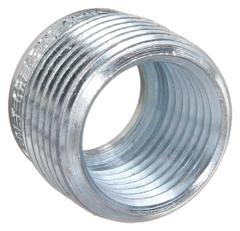 APPLETON ELECTRIC Reducing Bushing - Haz Loc: Steel, 1 1/2 in_2 in Trade Size (MPN RB200-150). Key specifications — Reduction Size: 2 in to 1-1/2 in; Brand: APPLETON ELECTRIC.