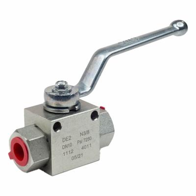 CHIEF Hydraulic Ball Valve: Not Lockable, 4.51 in Handle Lg, Two-Way Ways - Hydraulic Ball Valves