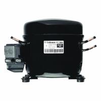 EMBRACO Compressor: Reciprocating, 630 BtuH Cooling, 1/5 hp, 1/4 in Discharge Line Connection Size (MPN FF7.5HBK1). Key specifications — Manufacturer Part Number: FF7.5HBK1; Brand: EMBRACO; Compressor Protection: Hermetic; For Refrigerant Type: R-134A.