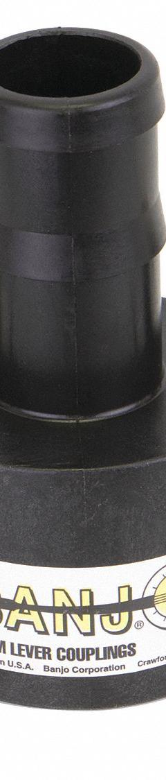 BANJO Coupling: Part C, FNPT x Slip, Schedule 80,2" FMLE CPLG X 1 1/2" HOSE BARB, 200150C