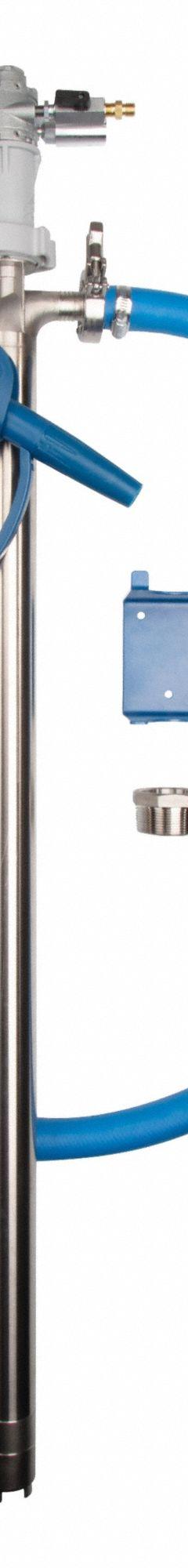 FINISH THOMPSON Air Drum Pump Kit: 22 gpm Max. Flow Rate, 330 cps Max. Viscosity, PP (MPN PFP-48 & M6 Kit). Key specifications — Brand: FINISH THOMPSON; Suction Tube Material: PP.