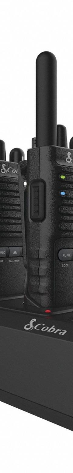 COBRA Two Way Radio: PX-Business Series Series, FRS, Analog, 2 W, 22 Channels, No Display, 18 hr (MPN PX650-BCHR). Key specifications — FCC License Required: No.