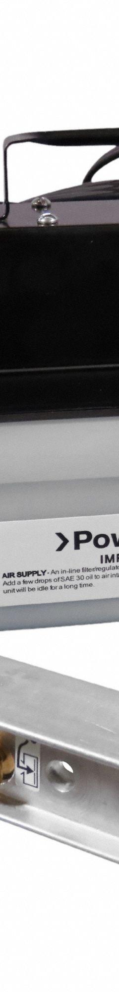 POWER TEAM Air-Operated Hydraulic Pump Units: 100 psi Max. Op Pressure, 105 cu in Reservoir Capacity (MPN PA6RM). Key specifications — attr995446: Pendant.