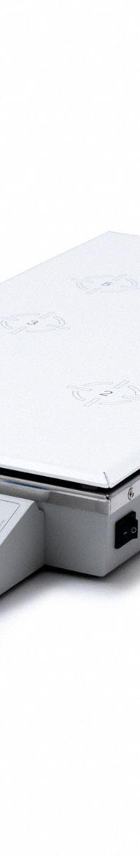 VELP SCIENTIFIC Hot Plate Stirrer: US Std Plug Type, 6 Positions, 8 3/4 in Plate Wd, 17 in Plate Lg (MPN F20510530). Key specifications — attr1025312: VELP SCIENTIFIC; attr1025316: Digital; attr1025320: Yes; attr1025337: Hot Plate Stirrer; attr1029342: Hot Plate Stirrer; attr1071280: 115V AC; attr1433246: US Standard.