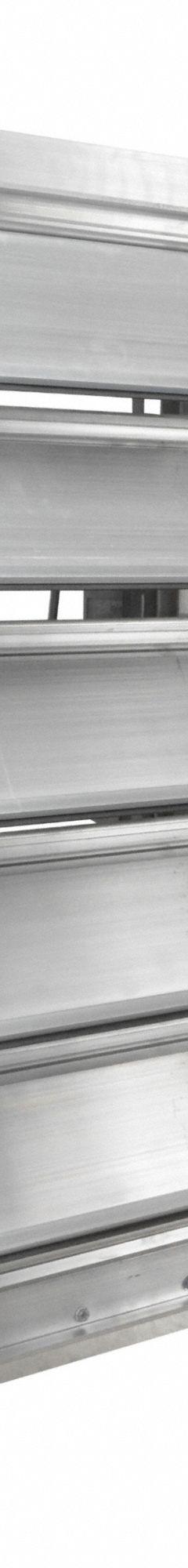Motorized Damper: For 24 in Nominal Duct Dia, Single Panel, 24 in H, 24 in W, Single Flange, Rubber (MPN SX3224X24). Key specifications — Airflow Direction: Horizontal; Blade Type: Flat Blade; Brand: CANARM; Mounting Position: Horizontal; Nameplate Voltage: 110/230V AC.