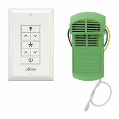 HUNTER Speed Control: 8 3/8 in Lg, Casablanca/Hunter Residential Ceiling Fans, 6 1/2 in Wd, Plastic (MPN 99771). Key specifications — Includes: Receiver Kit; For Use With: Hunter Residential Ceiling Fans; Material: Plastic; Manufacturer Part Number: 99771; Brand: HUNTER; Switch Style: Toggle; Color: White.