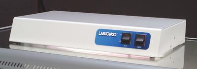 LABCONCO Fluorescent Light Kit: Fluorescent Light Kit, 10 1/8 in Overall Wd - Fume Hood Lighting Kits