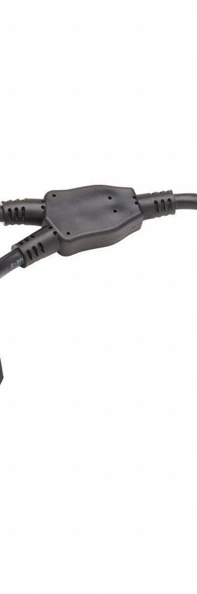 EATON TRIPP LITE Power Cord: 1 ft Lg - General Purpose Power Cords with Splitters