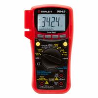 TRIPLETT Digital Multimeter: TRMS, CAT III 600V, 750 V Max AC Volt Measurement (MPN 9045). Key specifications — Instrument Counts: 6,000; Brand: TRIPLETT; Calibration Certificate Included: Not Included.