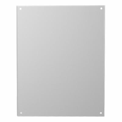 HAMMOND Enclosure Panel: Back Panel Panel, 39 in Overall Ht, 21 in Overall Wd - Interior Mounting Panels