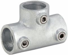 Structural Pipe Fitting: Three-Socket Tee, Tee, 1 in For Pipe Size, Cast Iron, Gray (MPN 4NXR2). Key specifications — Manufacturer Part Number: 4NXR2; Brand: APPROVED VENDOR; Finish: Zinc-Plated; Material: Cast Iron; Product Type: Three-Socket Tee.