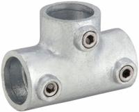 Structural Pipe Fitting: Three-Socket Tee, Tee, 1 in For Pipe Size, Cast Iron, Gray (MPN 4NXR2). Key specifications — Manufacturer Part Number: 4NXR2; Brand: APPROVED VENDOR; Finish: Zinc-Plated; Material: Cast Iron; Product Type: Three-Socket Tee.