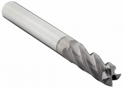 APPROVED VENDOR Square End Mill: Carbide, TiCN Coated, 4 Flute, 21/64" Mill Dia, 1" LOC - General Purpose Carbide Square End Mills