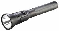 STREAMLIGHT Rechargeable Flashlight: Rechargeable, 800 lm, 1.5 hr Run Time at Max. Brightness, Black (MPN 75763). Key specifications — Charger Style Included: AC/DC Cords with Two Smart Chargers; Brand: STREAMLIGHT; Battery Requirements - Broad: Includes Rechargeable.
