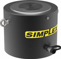 SIMPLEX Hydraulic Ram: Single Acting, 575 ton Nominal Capacity, 6 in Nominal Stroke Lg, Steel (MPN RCX5006). Key specifications — attr98927: SIMPLEX.
