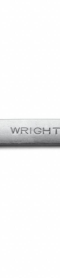 WRIGHT TOOL Open End Wrench: Steel, Satin, 21 mm Head Size, 6 1/2 in Overall Lg, Fixed (MPN 14-21MM). Key specifications — attr309776: No; attr309781: Satin; attr309780: Steel; attr309774: Fixed; attr324939: WRIGHT TOOL.