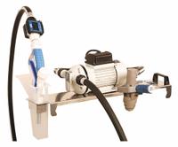 LIQUIDYNAMICS INC. Electric Drum Pump: 115 V AC, 1/10 hp HP, Polypropylene, 8 gpm Max. Flow Rate (MPN 33115-S1MG). Key specifications — Brand: LIQUIDYNAMICS INC.; Nozzle Material: Polypropylene/Stainless Steel; Meter: Digital; Pump Kit Type: Pump with Discharge Hose, Nozzle & Meter.