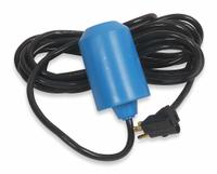 DAYTON Float Switch: Normally Open (Pump Down), 230V AC, 15 ft Cord Lg, 45° Above Horizontal, ABS (MPN 3BY84). Key specifications — Rated Voltage: 230V AC; Brand: DAYTON.