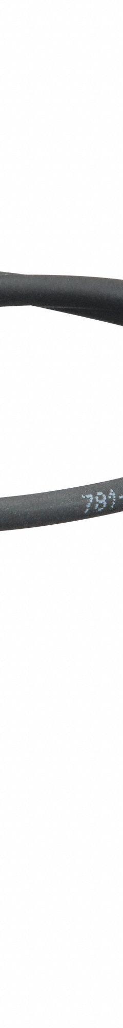 Cordset: M8 Female Straight X Bare Wire, 4 Pins, Black, PUR, 0.5 m Cable Lg, 0.25 sq mm Wire Size (MPN 21348100489005). Key specifications — Cable Jacket Color: Black; End 1 Mounting Orientation: Straight; End 1 Gender: Female; End 1 Connection Type: M8; Cable Jacket Material: PUR; Brand: HARTING; IP Rating: IP67; End 2 Connection Type: Bare Wire.