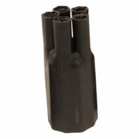 ELECTRIDUCT Heat Shrink Breakout Boots: 10 Pk, 2.16 in I.D. Before Shrinking, 5.9 in Lg, Black (MPN HSB-5-2.2-10PK). Key specifications — Brand: ELECTRIDUCT; Color: Black; _Pack Size: 10.