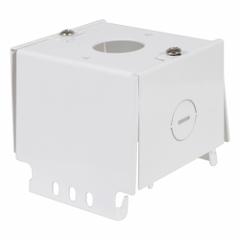 LinearHighBayWht,31/12inH,33/4inL (MPN LNHIBA4A/PENDMTGBRACKET02/WH). Key specifications — Color: White; Material: Steel; Includes: Adapter Plate; Accessory Type: Pendant Mount Bracket; For Use With: ALL HUV Wattages; Finish: Powder Coated; Brand: SYLVANIA.