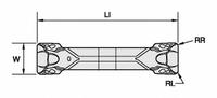 WIDIA Parting and Grooving Insert: WMTS405M4U03PT (MPN 4169560). Key specifications — attr257415: WMTS405M4U03PT; attr257414: WMTS405M4U03PT.