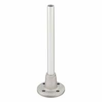 DAYTON Surface Mount, Aluminum Base: Tower Light Mount, 10 1/4 in Overall Ht, 3 1/8 in Overall Dia (MPN 26ZT17). Key specifications — Brand: DAYTON; Housing Color: Silver; Manufacturer Part Number: 26ZT17; Includes: 3/4 in Dia, 9-7/16 in Long Tube.