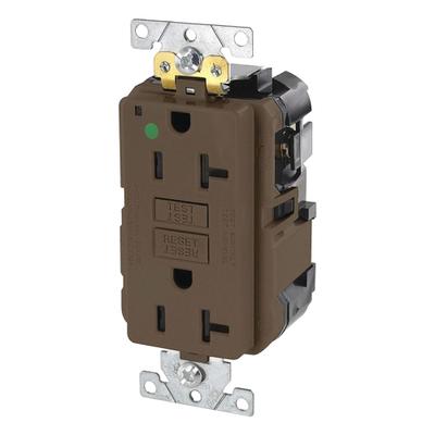 LEVITON Modular Receptacle: Hospital Grade Fed. Spec., Decorator Duplex, 5-20R - General Purpose Receptacles