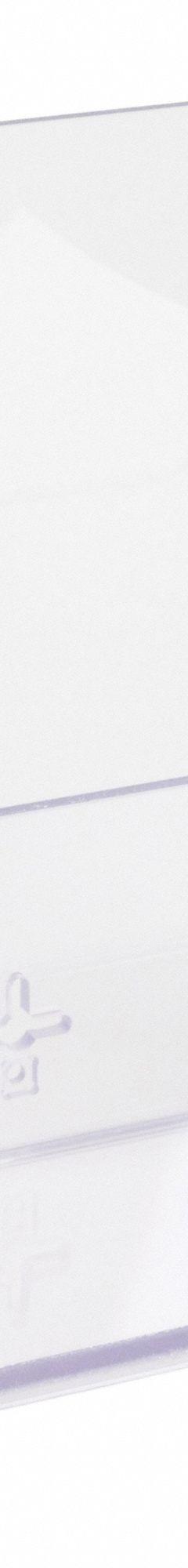 Cleanroom Wipe Holder: 4 3/4 in Overall Wd, 11 1/2 in Overall Ht, 13 in Overall Lg, PETG, Clear (MPN CONTEC1112-T). Key specifications — Material: PETG; Mounting Location: Wall; Color: Clear; Product Type: Wipe Holder; Total Holding Capacity: Stack of Lint Free Wipes; Brand: POLTEX.