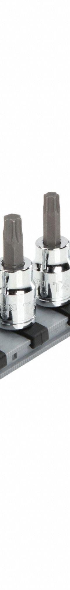 TEKTON Socket Set: 1 - 25 Pieces, 3/8 in Drive Size, 12 Pieces, T10 to T60 Tip Size Range, Torx (MPN SHB91103). Key specifications — attr1216280: Fixed Insert; attr1216283: TEKTON; attr1225718: T10 to T60; attr1227491: 3/8 in.