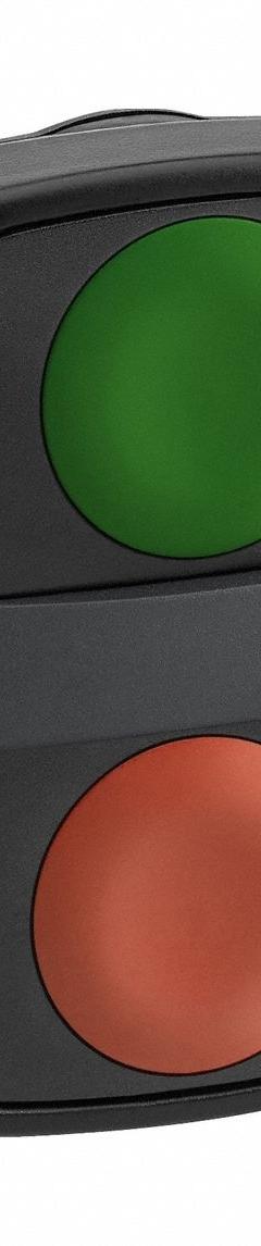SCHNEIDER ELECTRIC Multihead Operator: Non-Illuminated, 2 Button, Flush Profile, 22 mm Mounting Size (MPN ZB5AA7340). Key specifications — attr211308: SCHNEIDER; attr1026606: Momentary/Momentary; attr1026612: (2) Green; attr1026638: XB5; attr1063632: Non-Metallic.